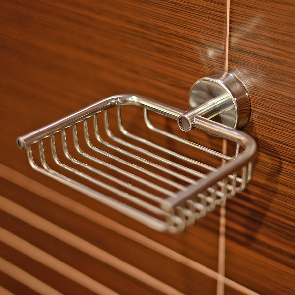 Kapitan Stainless Steel Soap Dish, Wall Mounted - bath-accessories.co.uk