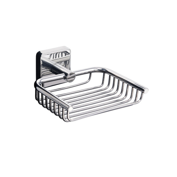 Kapitan Quattro Stainless Steel Soap Dish, Wall Mounted - bath-accessories.co.uk