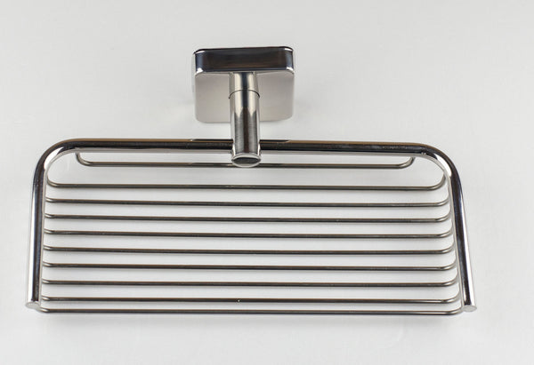 Kapitan Quattro Stainless Steel Bathroom Shower Caddy - bath-accessories.co.uk