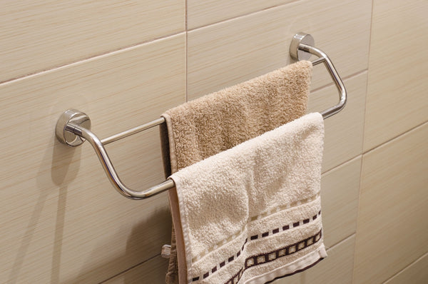 Kapian Double Towel Bar Rail - bath-accessories.co.uk