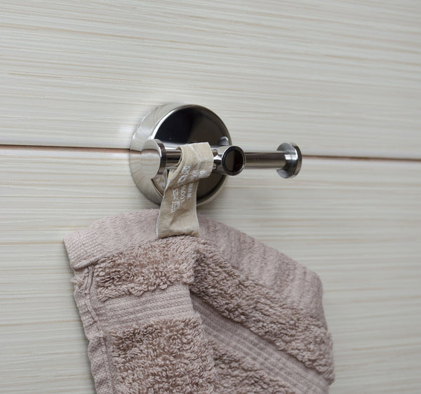 Kapitan Modern Double Bathroom Towel and Robe Hook - bath-accessories.co.uk