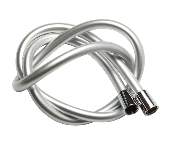 Krodo 1.5M/59 Inch Silver PVC Shower Hose - bath-accessories.co.uk