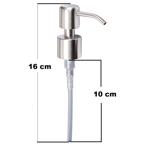 Kapitan Replacement Pump for Soap Dispenser 26 - 28 mm High Quality INOX - bath-accessories.co.uk